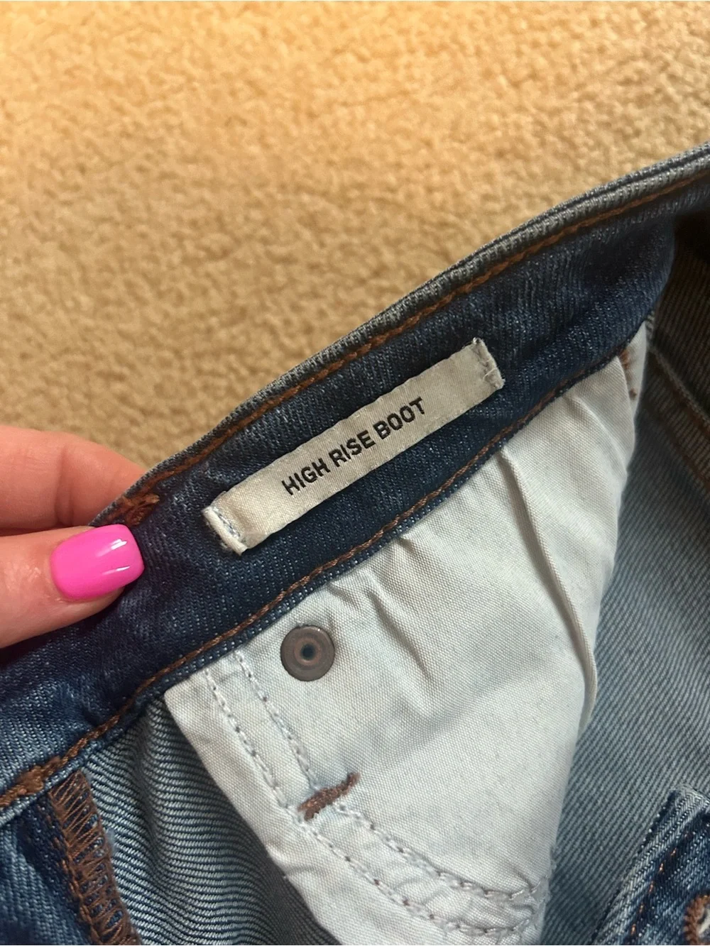 WORN ONCE Wrangler Retro Bailey High Rise Boot Cut Jeans size 26 x 32 - Picture 11 of 16